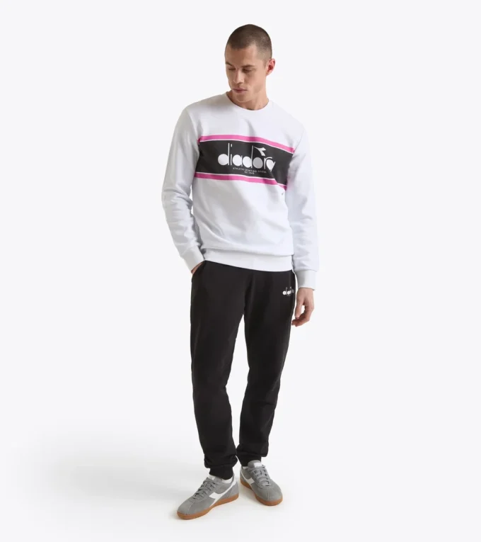 Sudadera Crew Logo Cuello redondo de algodón Sudadera Crew Logo Cuello redondo de algodón