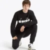 Sudadera Crew Logo Cuello redondo de algodón Sudadera Crew Logo Cuello redondo de algodón