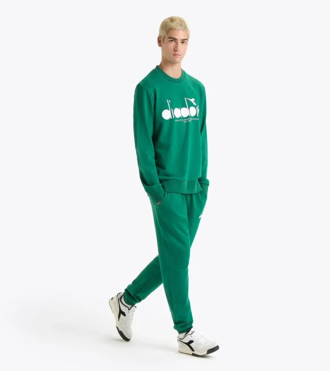 Sudadera Crew Logo Cuello redondo de algodón Sudadera Crew Logo Cuello redondo de algodón