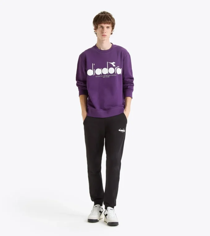 Sudadera Crew Logo Cuello redondo de algodón Sudadera Crew Logo Cuello redondo de algodón