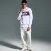 Sudadera Crew Logo Cuello redondo de algodón Sudadera Crew Logo Cuello redondo de algodón