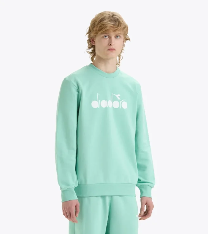 Sudadera Crew Logo Sudadera – Fabricada en Italia – Unisex Sudadera Crew Logo Sudadera – Fabricada en Italia – Unisex