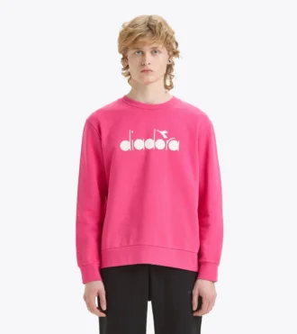 Sudadera Crew Logo Sudadera – Fabricada en Italia – Unisex