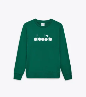 Sudadera Crew Logo Sudadera – Fabricada en Italia – Unisex