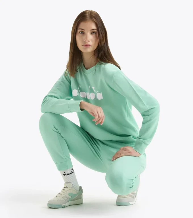 Sudadera Crew Logo Sudadera – Fabricada en Italia – Unisex Sudadera Crew Logo Sudadera – Fabricada en Italia – Unisex
