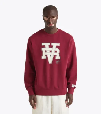 Sudadera Crew Run Valley Sudadera de cuello redondo inspirada en el estilo universitario – Run Valley