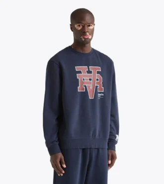 Sudadera Crew Run Valley Sudadera de cuello redondo inspirada en el estilo universitario – Run Valley