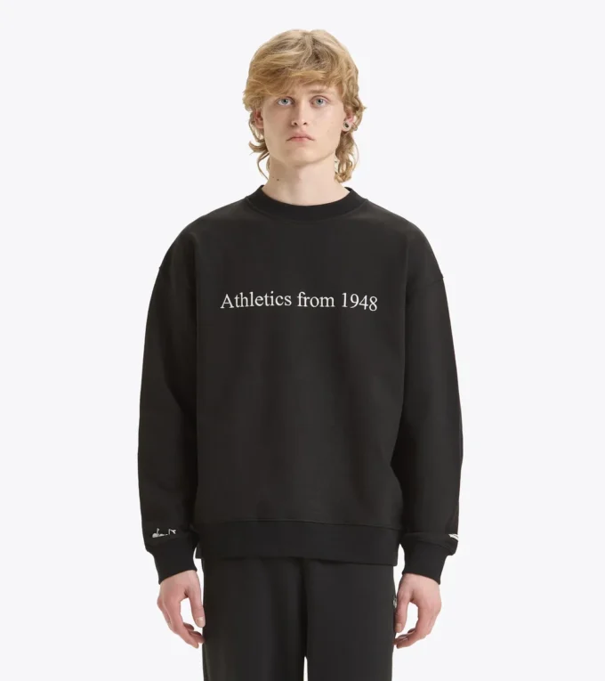 Sudadera Crew Sudadera Legacy con cuello redondo – Fabricada en Italia – Unisex Sudadera Crew Sudadera Legacy con cuello redondo – Fabricada en Italia – Unisex