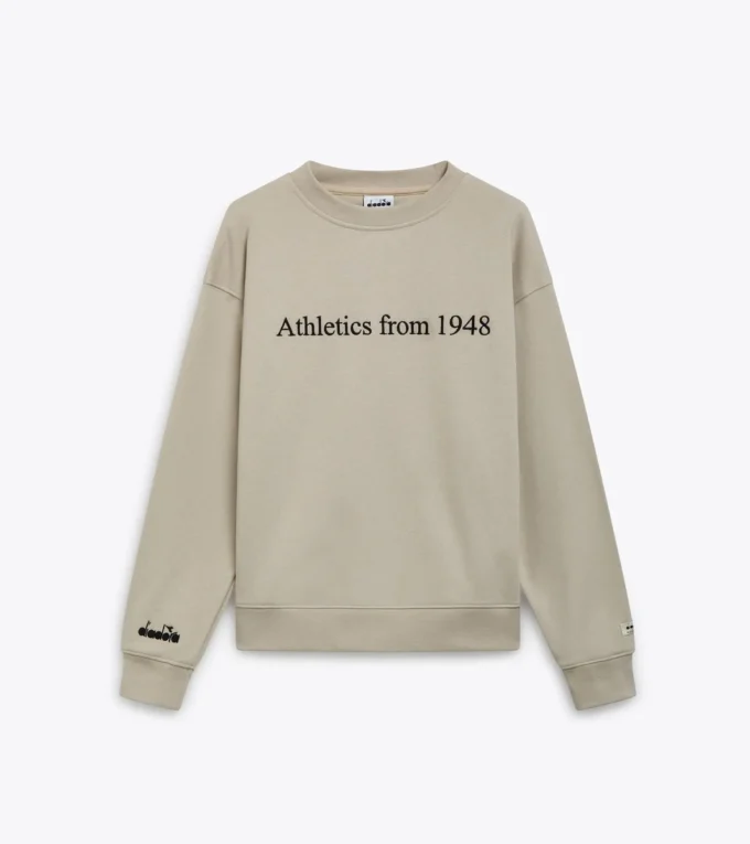 Sudadera Crew Sudadera Legacy con cuello redondo – Fabricada en Italia – Unisex Sudadera Crew Sudadera Legacy con cuello redondo – Fabricada en Italia – Unisex