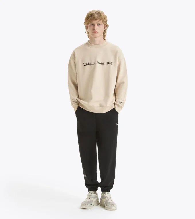 Sudadera Crew Sudadera Legacy con cuello redondo – Fabricada en Italia – Unisex Sudadera Crew Sudadera Legacy con cuello redondo – Fabricada en Italia – Unisex