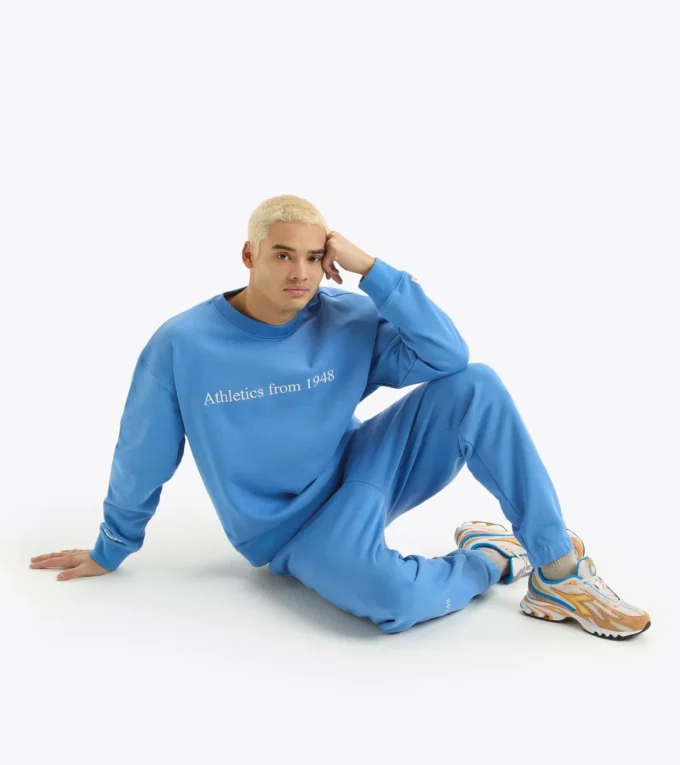 Sudadera Crew Sudadera Legacy con cuello redondo – Fabricada en Italia – Unisex Sudadera Crew Sudadera Legacy con cuello redondo – Fabricada en Italia – Unisex
