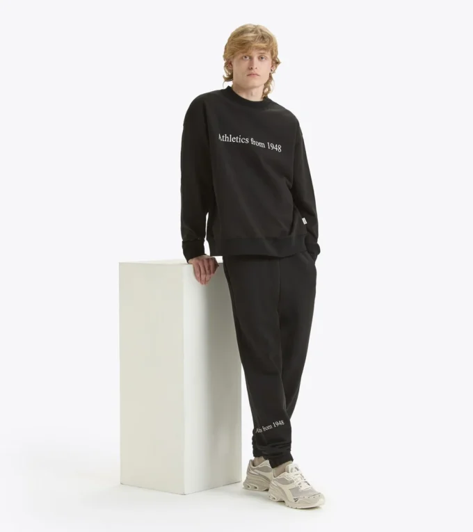 Sudadera Crew Sudadera Legacy con cuello redondo – Fabricada en Italia – Unisex Sudadera Crew Sudadera Legacy con cuello redondo – Fabricada en Italia – Unisex