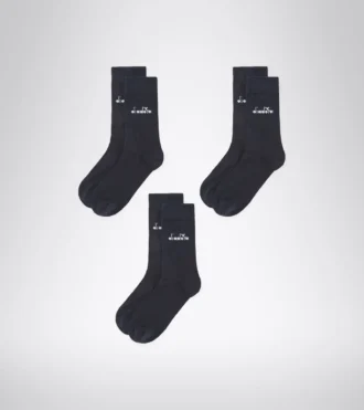 U. Mid Plain Socks 3-Pack Pack de calcetines de media caña – Tres pares – Unisex