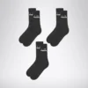 U.Mid Socks 3-Pcs Pack Paquete de calcetines medios – Tres pares – Unisex
