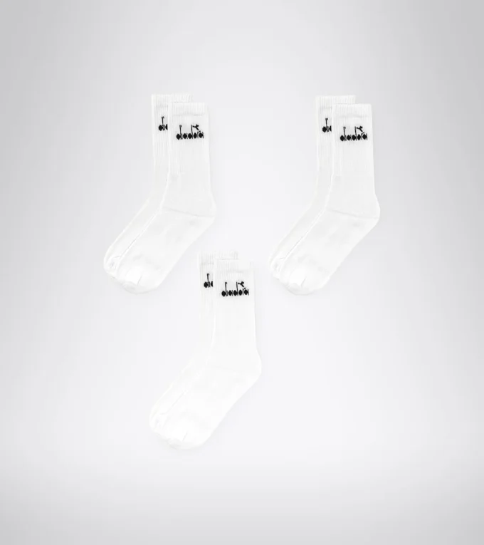 U.Mid Socks 3-Pcs Pack Paquete de calcetines medios – Tres pares – Unisex