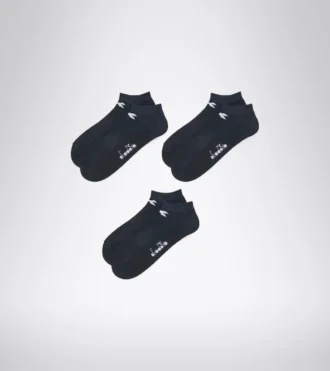 U.Quarter Multi Socks 3-Pack Paquete de calcetines cortos – Tres pares – Unisex