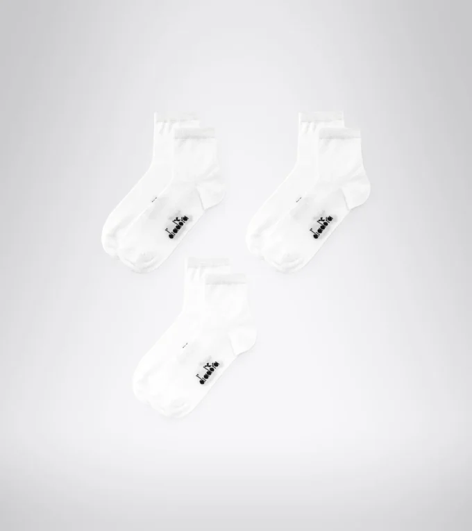U.Quarter Socks 3-Pack Pack de calcetines cortos – Tres pares – Unisex