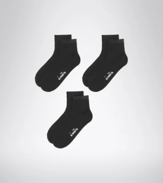 U.Quarter Socks 3-Pack Pack de calcetines cortos – Tres pares – Unisex