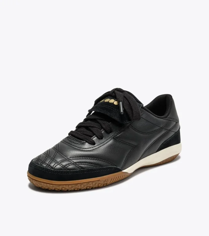 Zapatillas de cuero doradas para interior Zapatillas de cuero doradas para interior