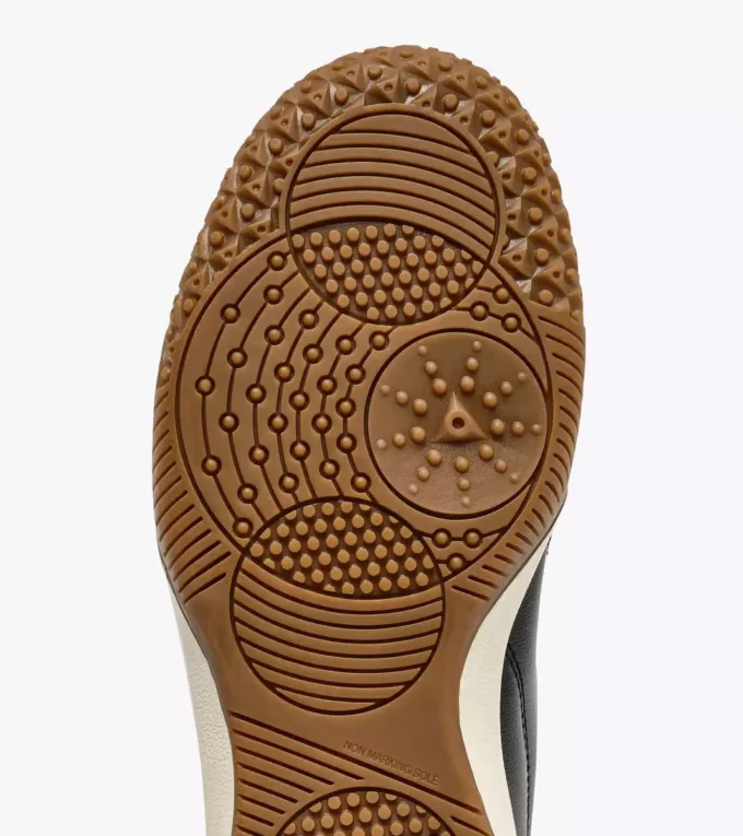 Zapatillas de cuero doradas para interior Zapatillas de cuero doradas para interior