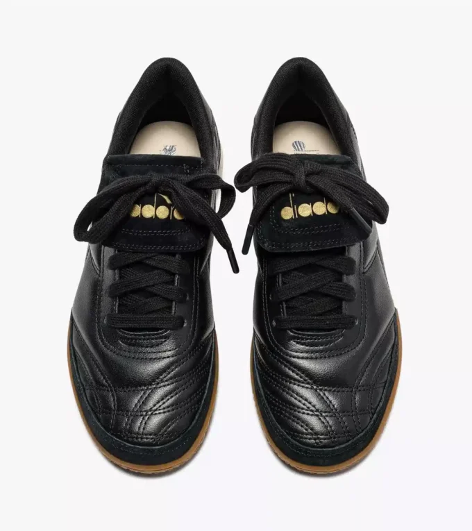 Zapatillas de cuero doradas para interior Zapatillas de cuero doradas para interior