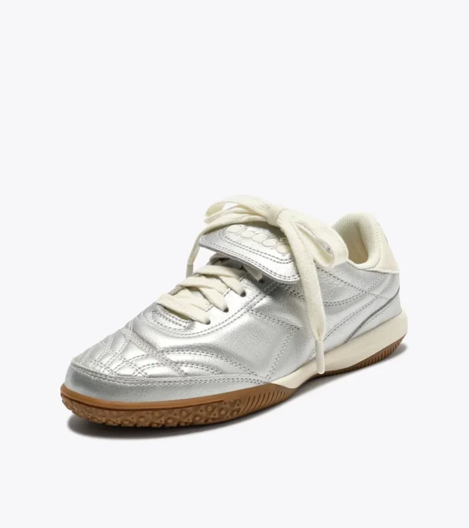 Zapatillas Gold Indoor Metallic Terrace en piel laminada Zapatillas Gold Indoor Metallic Terrace en piel laminada