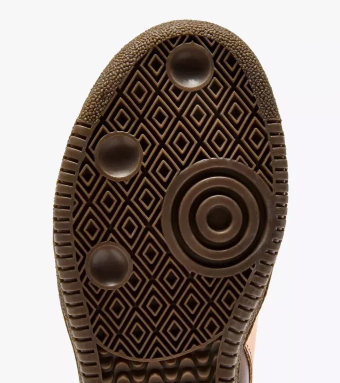 Zapatillas Zapatillas de cuero metalizado