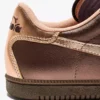 Zapatillas Zapatillas de cuero metalizado